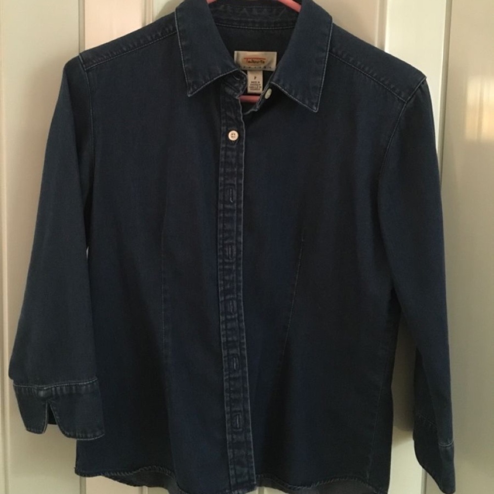 Denim Button Down Shirt